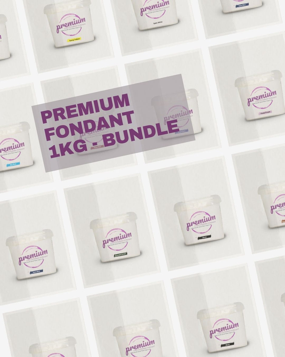 PREMIUM Fondant 1kg Bundle