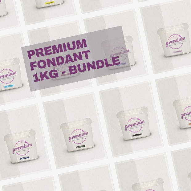 PREMIUM Fondant 1kg Bundle