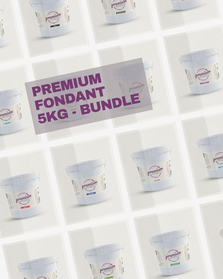 PREMIUM Fondant 5kg Bundle
