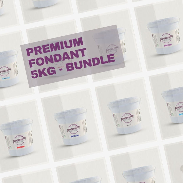 PREMIUM Fondant 5kg Bundle
