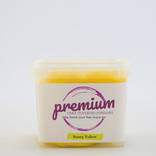 PREMIUM Fondant - Sunny Yellow 600g