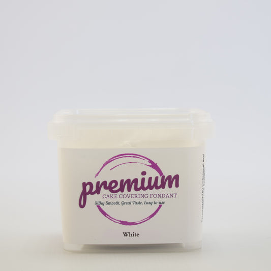 PREMIUM Fondant - Satin White 600g