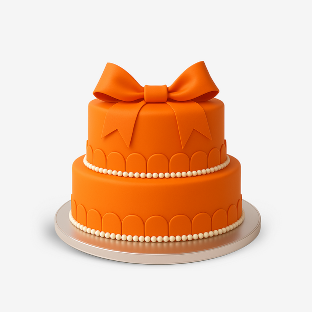 Orange, Fondant, Fondant Covering, Sugar Paste, Halaal, Halal, South Africa