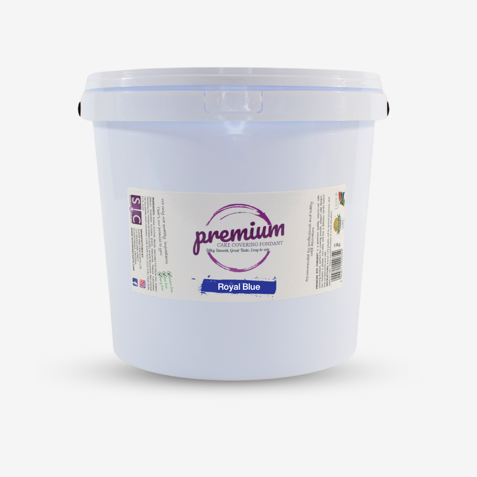 Royal Blue, Fondant, Plastic Icing, RTR, Halaal, Vegan Friendly, Gluten Free