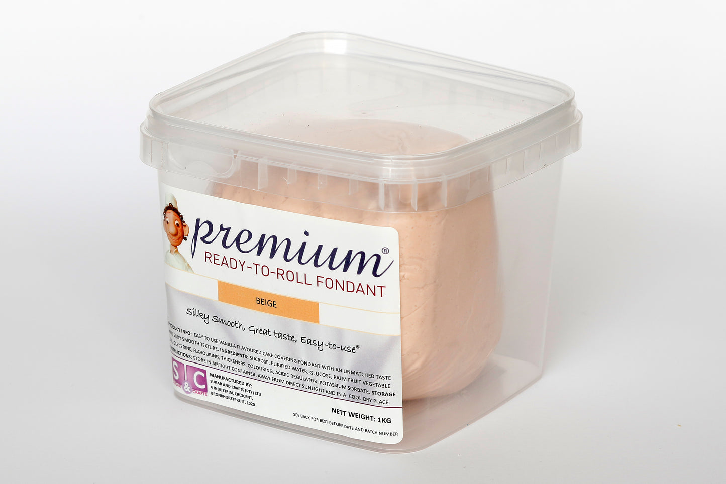 PREMIUM Fondant Beige 1kg