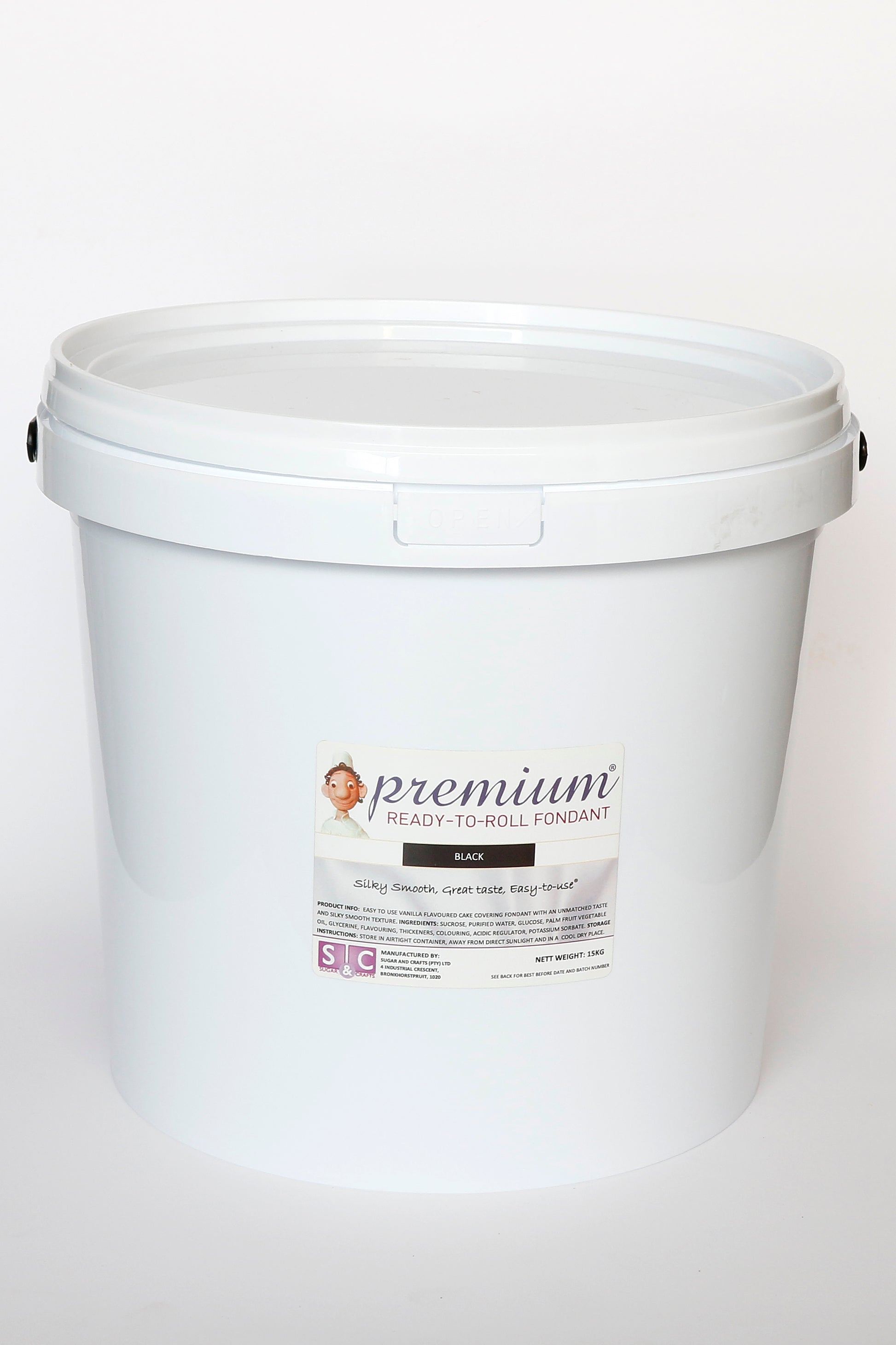 PREMIUM Fondant Black 15kg