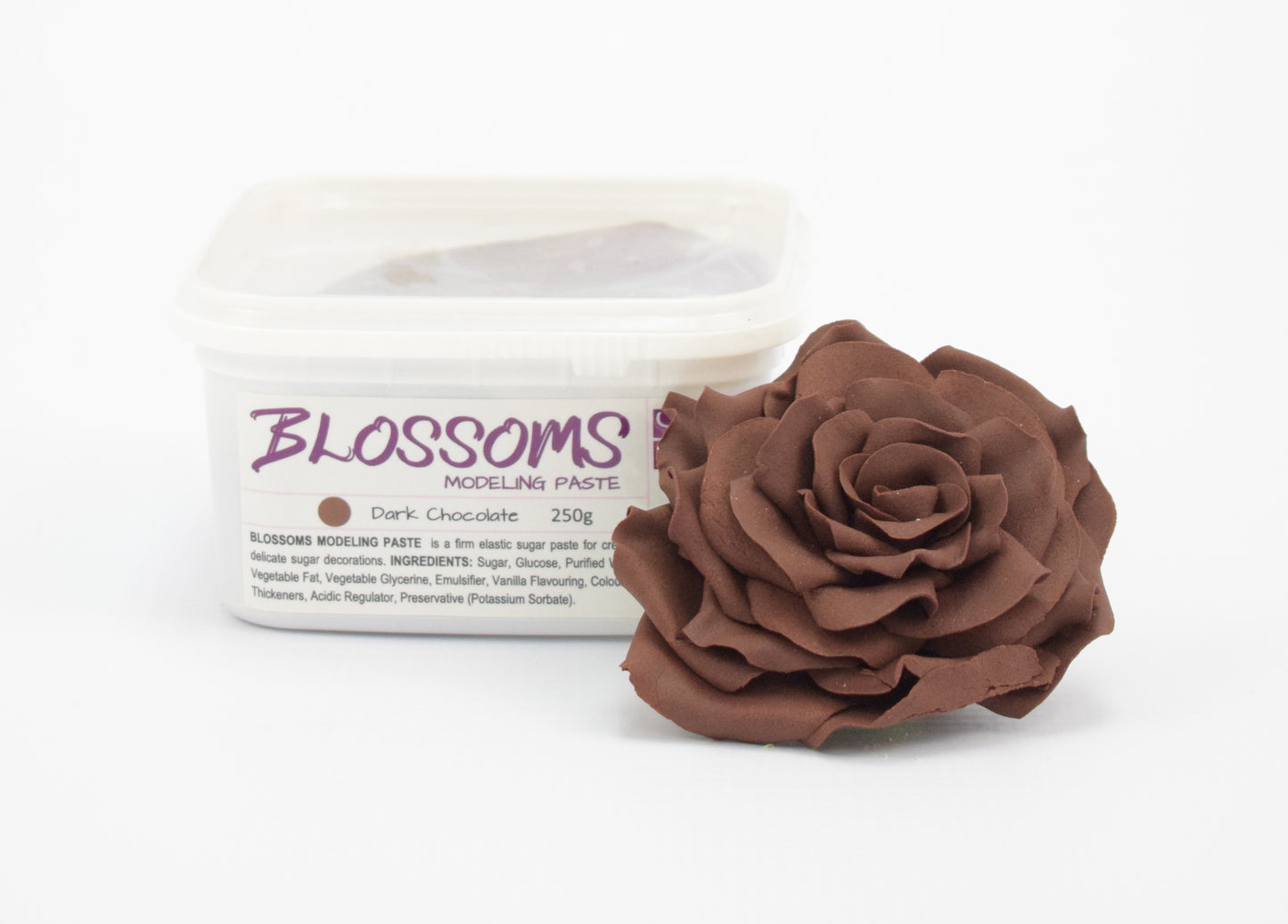 Blossoms Modeling Paste Dark Chocolate 250g