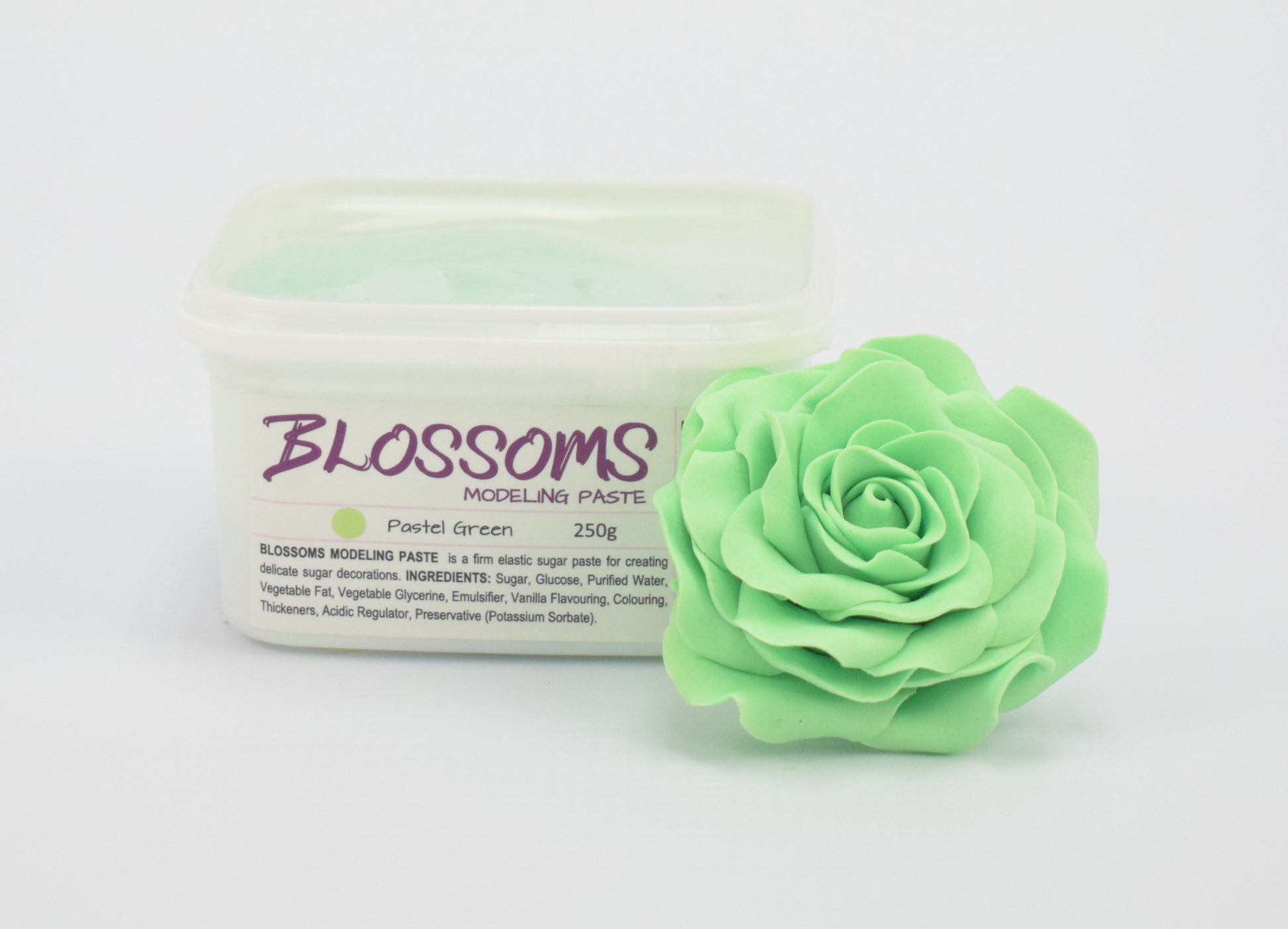 Blossoms Modeling Paste Pastel Green 250g