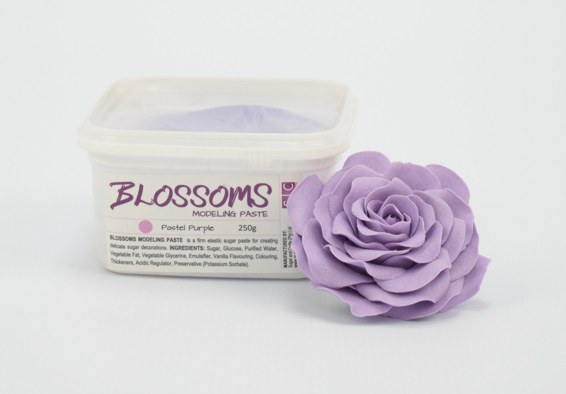 Blossoms Modeling Paste Pastel Purple 250g