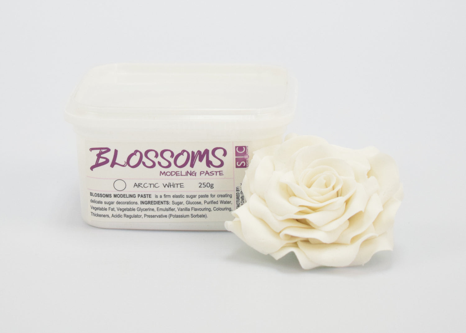 Blossoms Modeling Paste Arctic White 250g