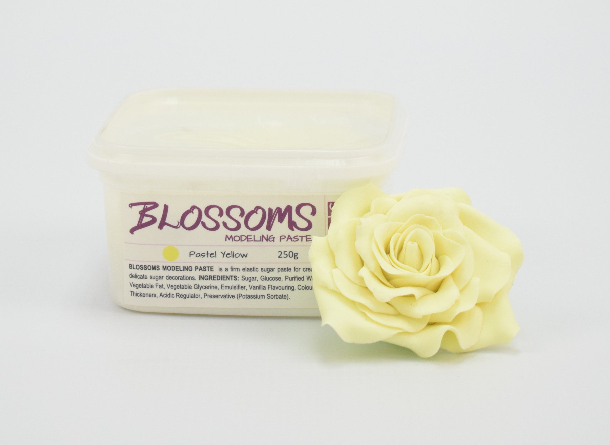 Blossoms Modeling Paste Pastel Yellow 250g