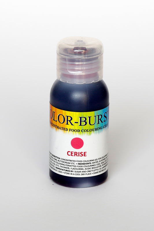 KOLOR-BURST Food Colouring Gel Cerise 50ml