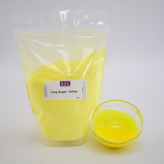 Icing Sugar 500g: Yellow