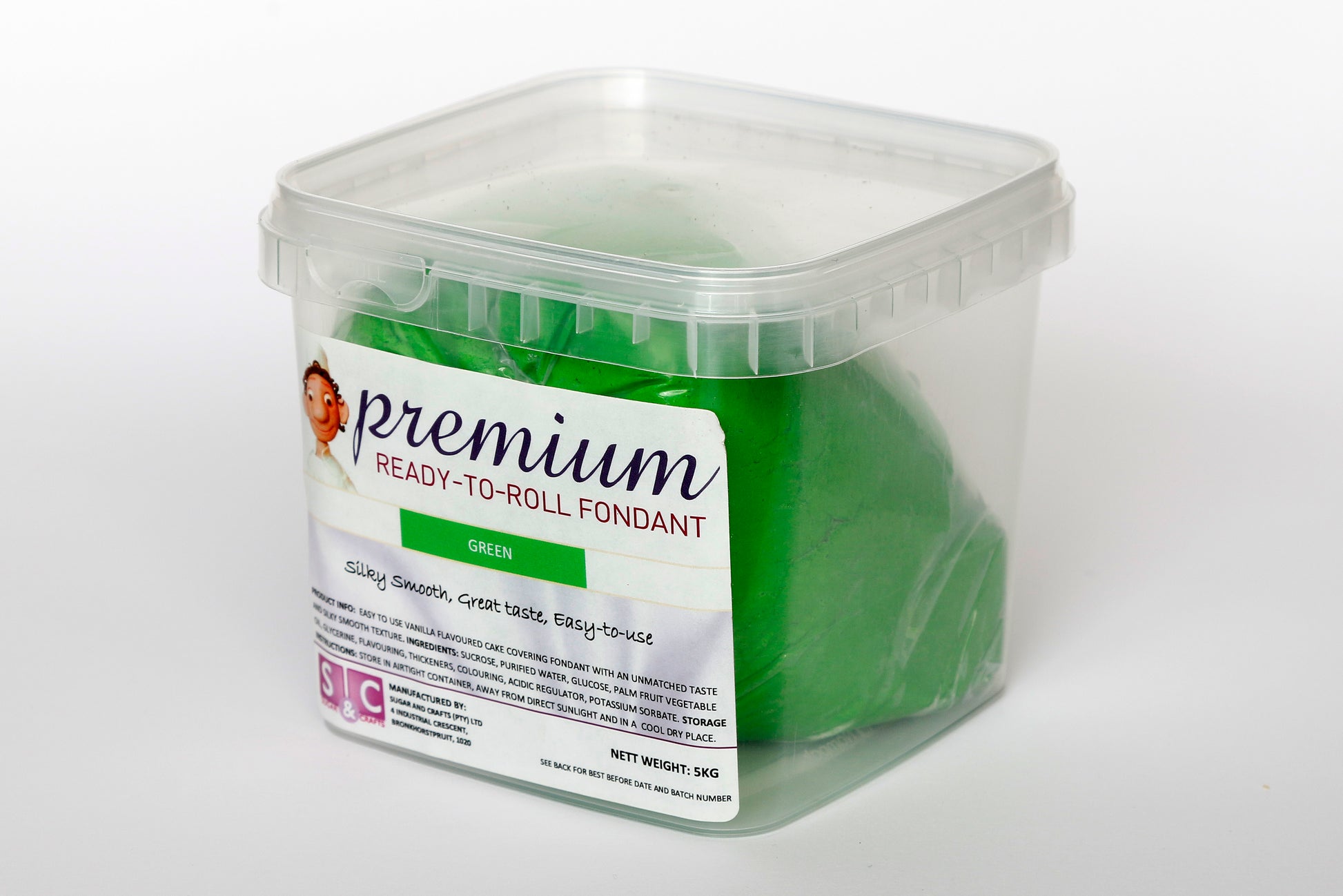 PREMIUM Fondant Green 1kg