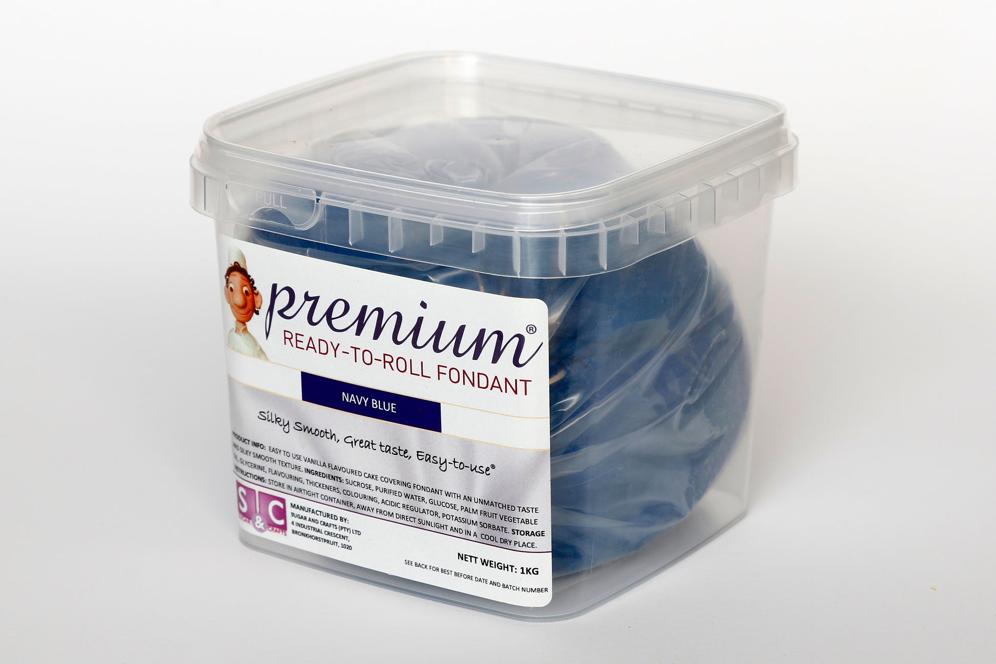 PREMIUM Fondant Navy Blue 1kg