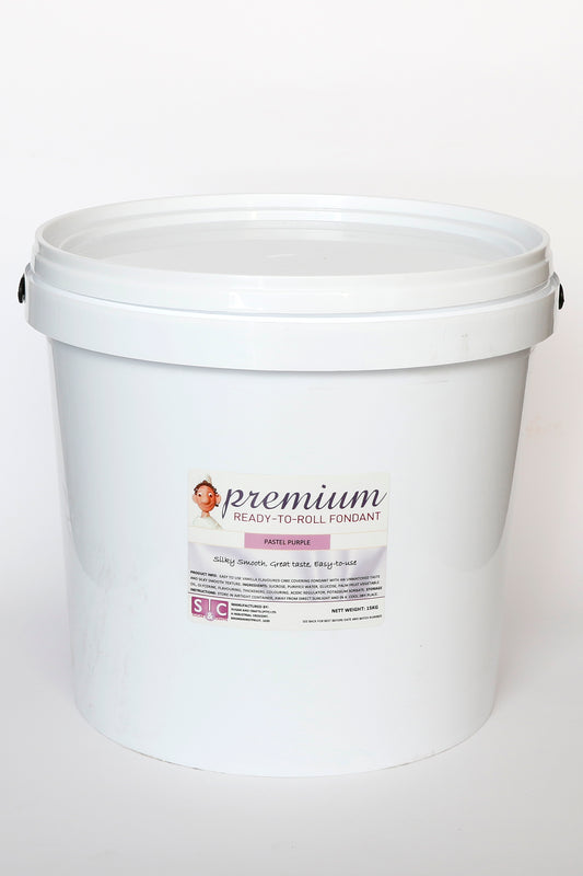 PREMIUM Fondant Pastel Purple 15kg