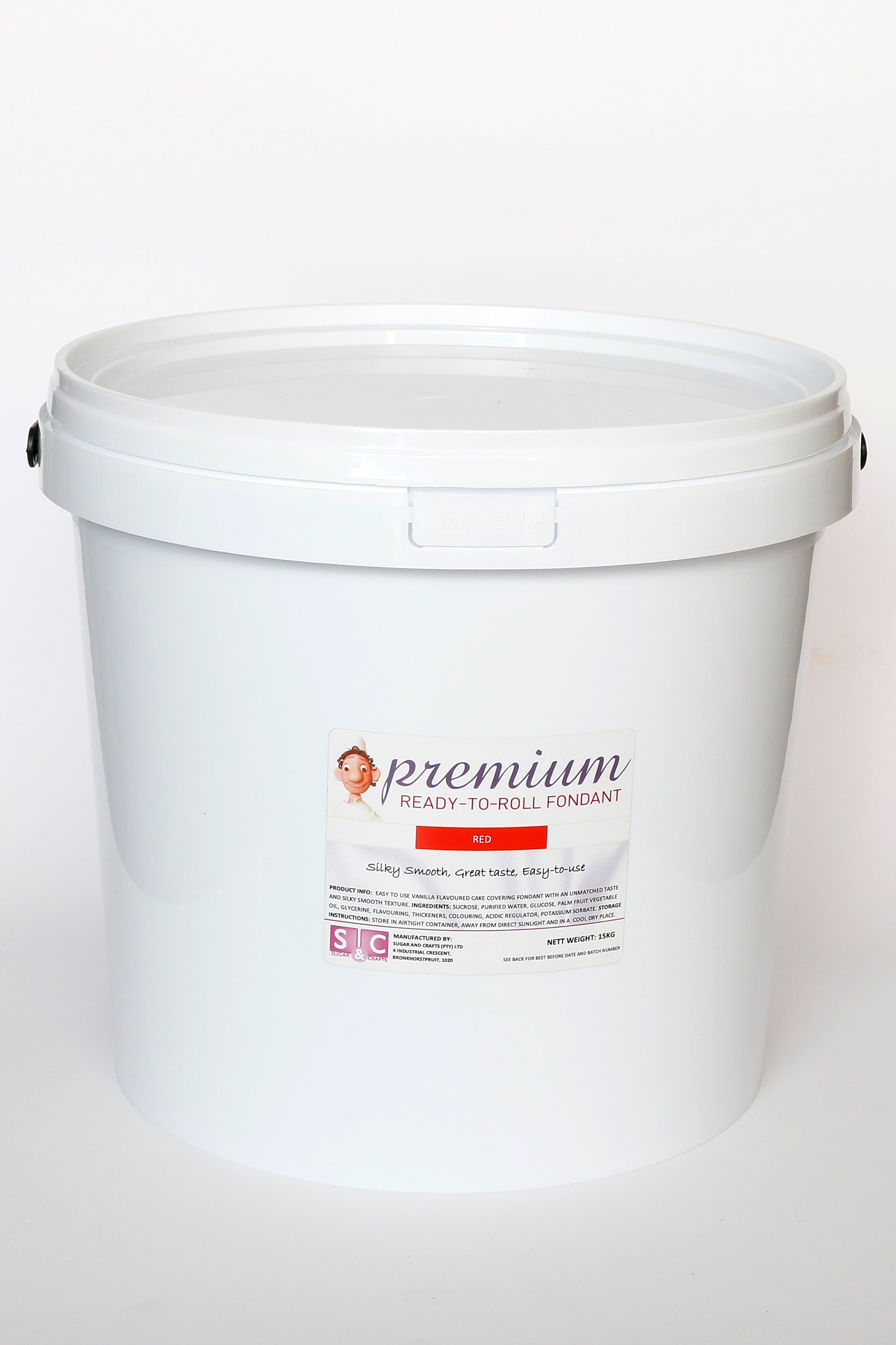 PREMIUM Fondant Red 15kg