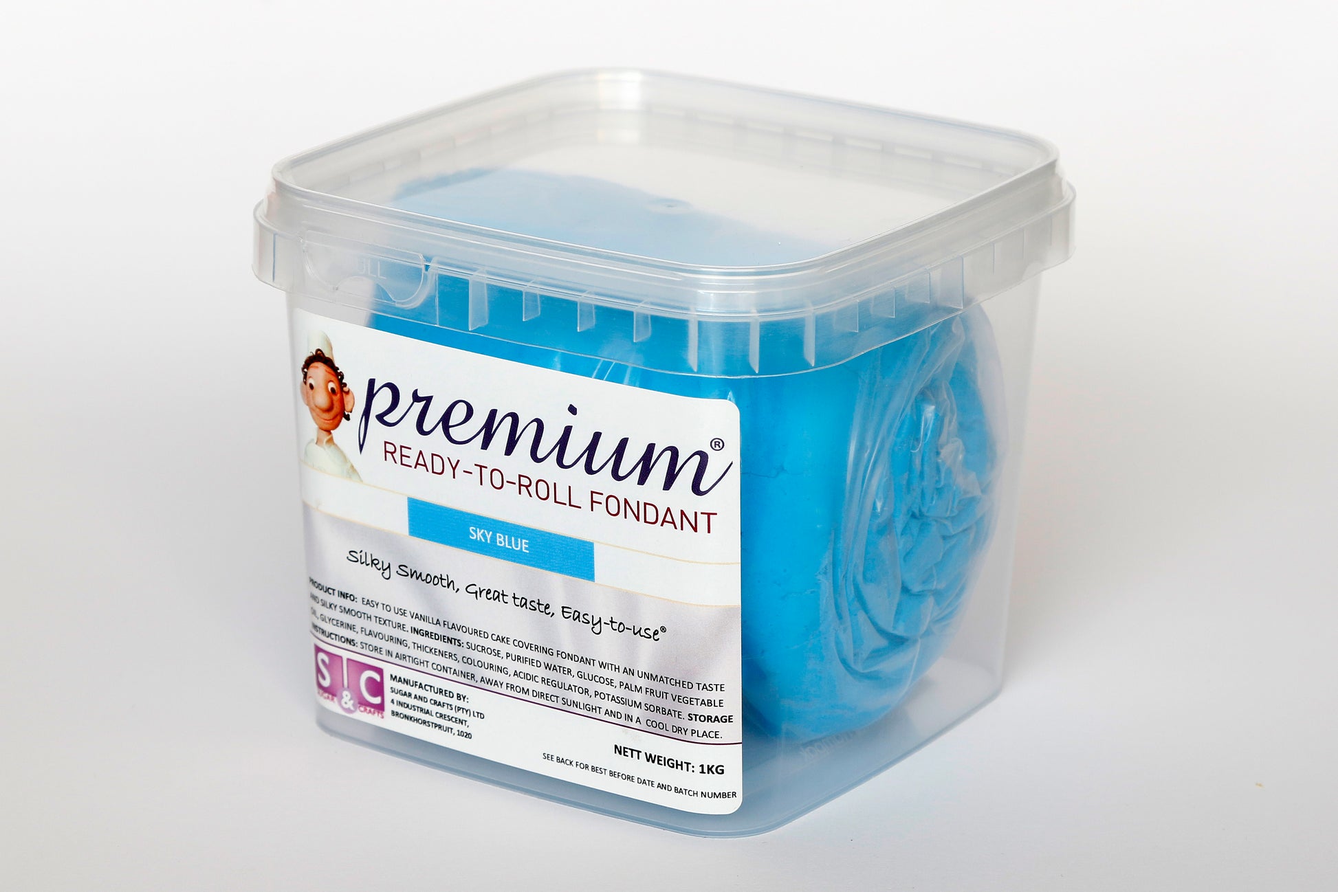 PREMIUM Fondant Sky Blue 1kg